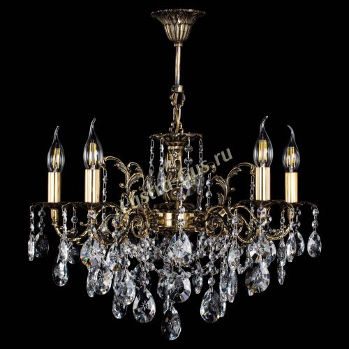 Люстра бронзовая Муза №5 звездочка в Симферополе Гусь Хрустальный