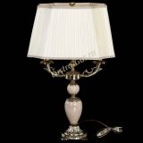 Бронзовая настольная лампа Антик №2 с камнем в Симферополе