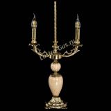 Бронзовая настольная лампа Антик №2 с камнем в Симферополе