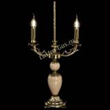 Бронзовая настольная лампа Антик №2 с камнем в Симферополе