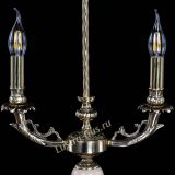 Бронзовая настольная лампа Антик №2 с камнем в Симферополе