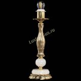 Бронзовая настольная лампа Оникс №1 с абажуром в Симферополе