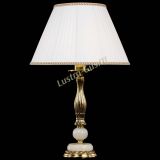 Бронзовая настольная лампа Оникс №1 с большим абажуром в Симферополе