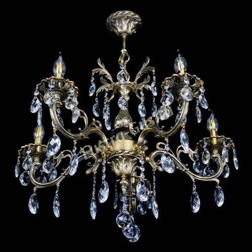 Люстра бронзовая Олимпия №5/1 баден в Симферополе Гусь Хрустальный