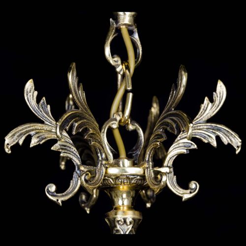 Люстра бронзовая Олимпия №6/3 баден в Симферополе Гусь Хрустальный