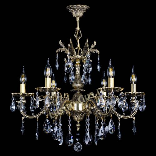 Люстра бронзовая Олимпия №6/1 лучик в Симферополе Гусь Хрустальный