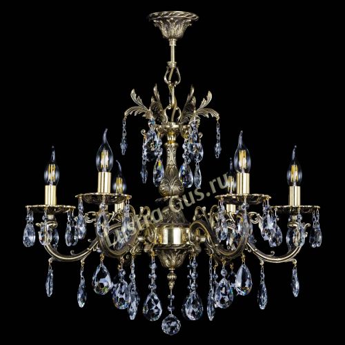 Люстра бронзовая Олимпия №6/1 журавлик в Симферополе Гусь Хрустальный