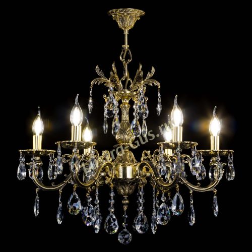 Люстра бронзовая Олимпия №6/1 журавлик в Симферополе Гусь Хрустальный