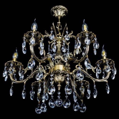 Люстра бронзовая Олимпия №6/1 журавлик в Симферополе Гусь Хрустальный