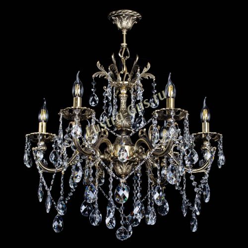 Люстра бронзовая Олимпия №6/3 баден в Симферополе Гусь Хрустальный