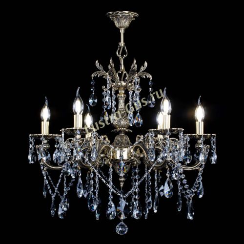 Люстра бронзовая Олимпия №6/3 лучик в Симферополе Гусь Хрустальный