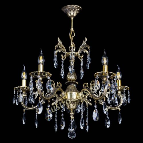 Люстра бронзовая Олимпия №5/1 лучик в Симферополе Гусь Хрустальный