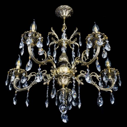 Люстра бронзовая Олимпия №5/1 лучик в Симферополе Гусь Хрустальный