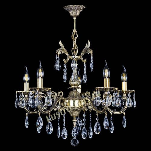 Люстра бронзовая Олимпия №5/1 журавлик в Симферополе Гусь Хрустальный