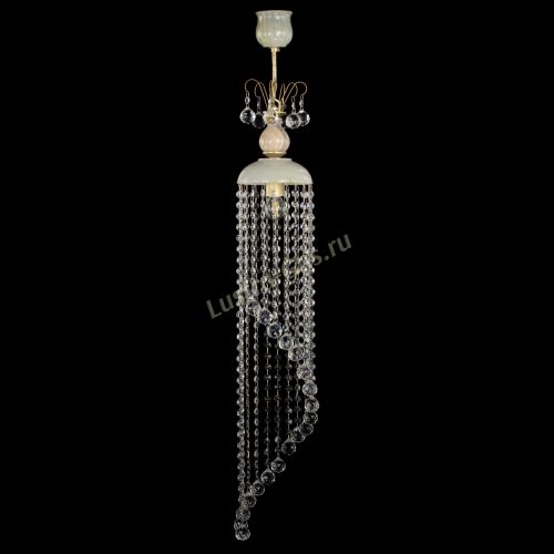 Люстра бронзовая Оникс №1/2 шар в Симферополе Гусь Хрустальный