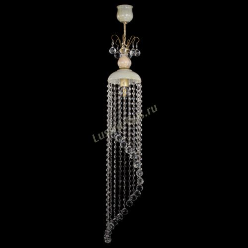 Люстра бронзовая Оникс №1/2 шар в Симферополе Гусь Хрустальный