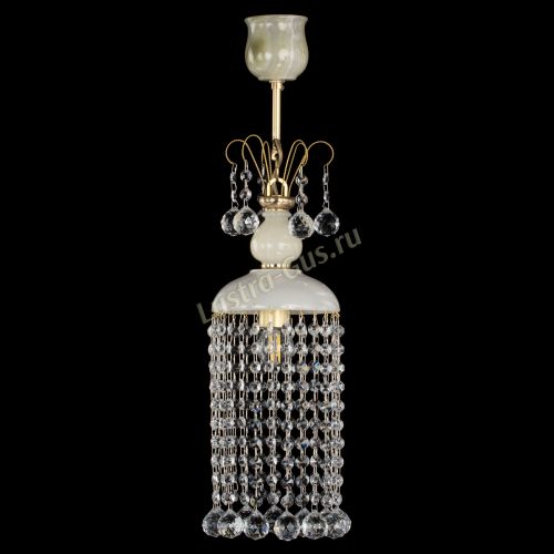 Люстра бронзовая Оникс №1 шар в Симферополе Гусь Хрустальный