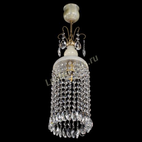 Люстра бронзовая Оникс №1 журавлик в Симферополе Гусь Хрустальный