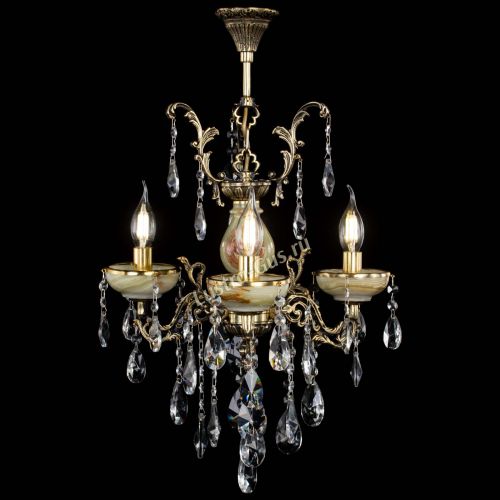 Люстра бронзовая Оникс №3/1 лучик в Симферополе Гусь Хрустальный