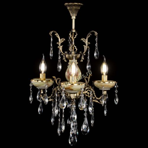 Люстра бронзовая Оникс №3/1 журавлик в Симферополе Гусь Хрустальный