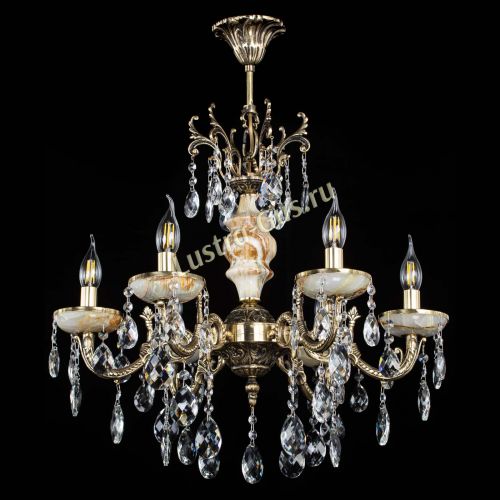 Люстра бронзовая Оникс №6/1 баден в Симферополе Гусь Хрустальный
