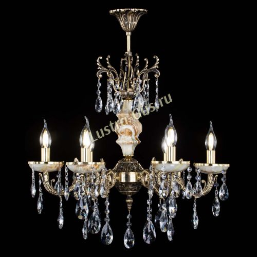 Люстра бронзовая Оникс №6/1 журавлик в Симферополе Гусь Хрустальный