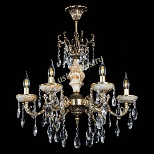 Люстра бронзовая Оникс №6/1 журавлик в Симферополе Гусь Хрустальный