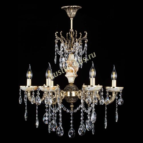 Люстра бронзовая Оникс №6/2 баден в Симферополе Гусь Хрустальный