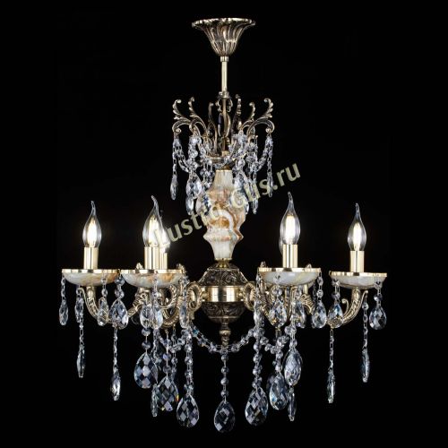 Люстра бронзовая Оникс №6/2 баден в Симферополе Гусь Хрустальный