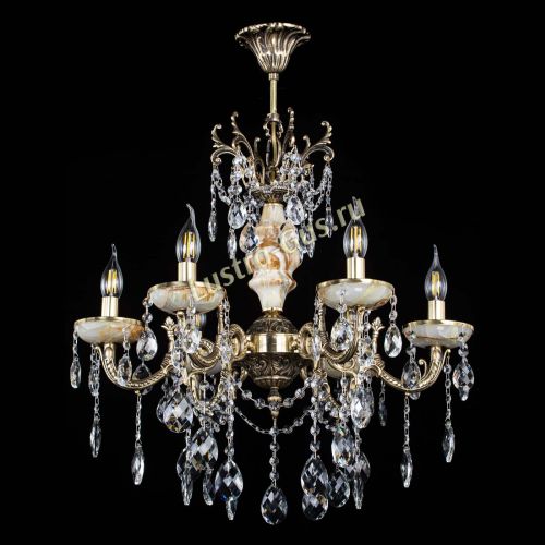 Люстра бронзовая Оникс №6/2 баден в Симферополе Гусь Хрустальный