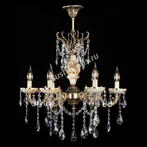 Люстра бронзовая Оникс №6/2 лучик в Симферополе Гусь Хрустальный