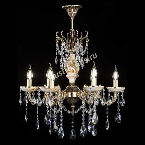 Люстра бронзовая Оникс №6/2 лучик в Симферополе Гусь Хрустальный