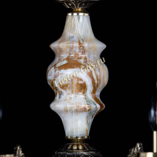 Люстра бронзовая Оникс №8/1 баден в Симферополе Гусь Хрустальный