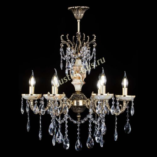 Люстра бронзовая Оникс №6/2 журавлик в Симферополе Гусь Хрустальный