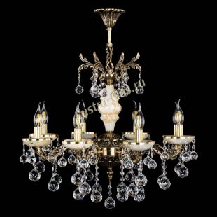 Бронзовая люстра Оникс №8/1 шар