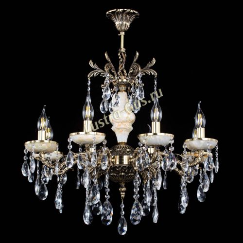 Люстра бронзовая Оникс №8/1 журавлик в Симферополе Гусь Хрустальный