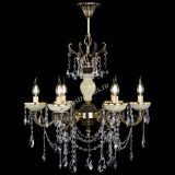 Люстра бронзовая Оникс белый №6/1 лучик в Симферополе