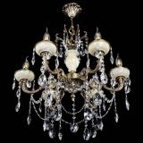 Люстра бронзовая Оникс белый №6/1 лучик в Симферополе