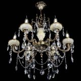 Люстра бронзовая Оникс белый №6/1 лучик в Симферополе