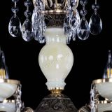 Люстра бронзовая Оникс белый №6/1 шар в Симферополе