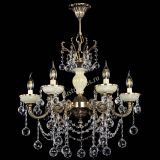 Люстра бронзовая Оникс белый №6/1 шар в Симферополе