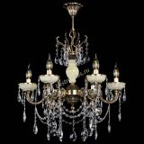 Люстра бронзовая Оникс белый №6/1 журавлик в Симферополе