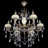 Люстра бронзовая Оникс белый №6/1 журавлик в Симферополе