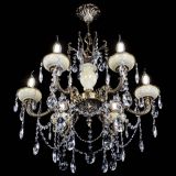 Люстра бронзовая Оникс белый №6/1 журавлик в Симферополе