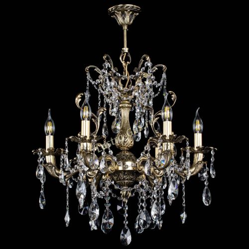 Люстра бронзовая Селена №6/2 лучик в Симферополе Гусь Хрустальный