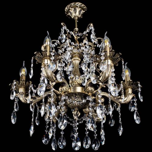 Люстра бронзовая Селена №6/2 лучик в Симферополе Гусь Хрустальный