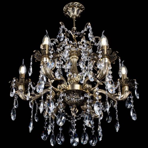 Люстра бронзовая Селена №6/2 лучик в Симферополе Гусь Хрустальный