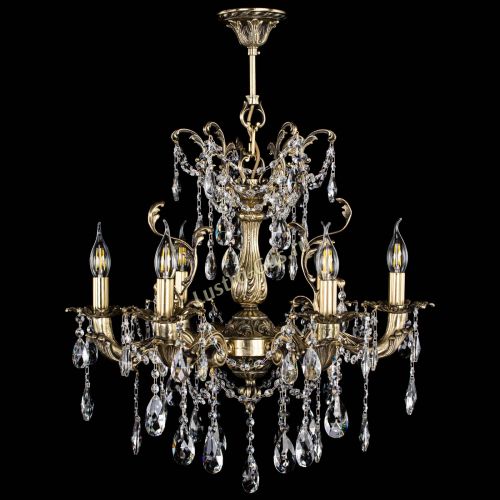 Люстра бронзовая Селена №6/2 журавлик в Симферополе Гусь Хрустальный