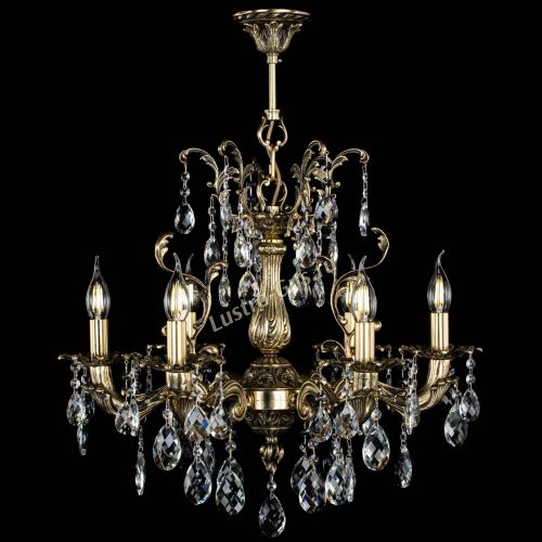 Люстра бронзовая Селена №6 баден в Симферополе Гусь Хрустальный