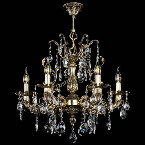 Люстра бронзовая Селена №6 баден в Симферополе Гусь Хрустальный